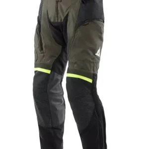 Spodnie motocyklowe tekstylne Dainese Super Adventure Absoluteshell czarno-brązowo-żółte Wyprzedaż