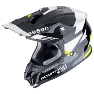Kask enduro Scorpion VX-16 Evo Air Rod czarno-żółty Tylko do końca tygodnia