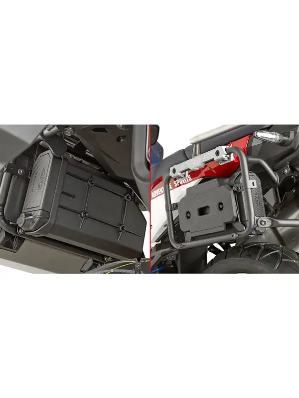 Zestaw mocujący skrzynkę narzędziową Kappa KS250 do stelaża KLR1161 Honda CRF 1000 L Africa Twin/ Adventure Sports (18-19) Ekspresowa dostawa
