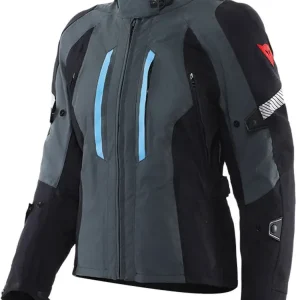 Taniej Kurtka motocyklowa damska tekstylna Dainese Mangen Absoluteshell Pro szaro-czarna
