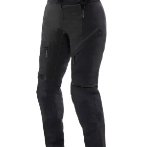 Spodnie motocyklowe damskie tekstylne Dainese Mangen Absoluteshell Pro czarne Bezpieczna płatność