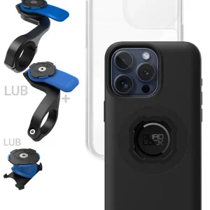 Najlepsza cena Zestaw rowerowy: etui MAG na telefon iPhone 16 Pro Max (magnetyczne) + wodoodporny pokrowiec MAG + mocowanie Quad Lock