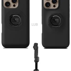 Nie przegap Zestaw: etui na telefon iPhone 16 Pro + statyw/ selfie stick Quad Lock