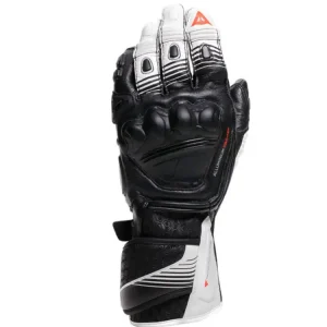 Rękawice motocyklowe Dainese Fiero Metal czarno-biało-czerwone Dodaj do koszyka