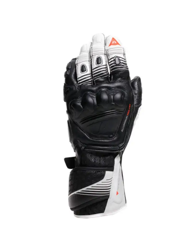 Rękawice motocyklowe Dainese Fiero Metal czarno-biało-czerwone Dodaj do koszyka