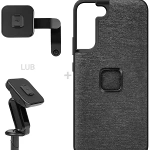 Wyprzedaż Zestaw na motocykl: etui Peak Design Mobile Everyday Case do modelu Samsung Galaxy S22 Plus + mocowanie motocykla