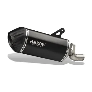 Ograniczona ilość Tłumik motocyklowy Arrow Sonora bez homologacji Aprilia Tuareg 660 (22-23) czarny