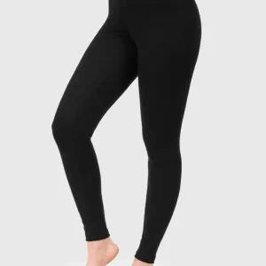 Popularny Legginsy termoaktywne damskie Redline Saxon 2.0 Merino czarne