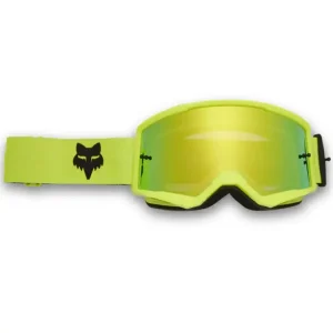 Gogle motocyklowe Fox Main Core Spark z przyciemnianą żółtą szybą, fluo-czarne Kup online