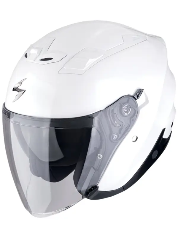 Nowy Kask otwarty Scorpion EXO-Z1 Solid biały połysk