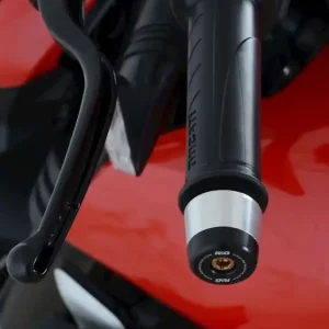 Bezpieczne zakupy Koncówki kierownicy motocyklowej R&G Racing Ducati Streetfighter/Multistrada (wybrane modele) srebrno-czarne