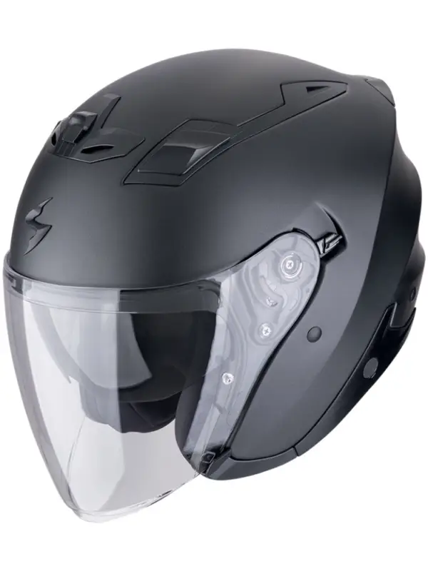 Kask otwarty Scorpion EXO-Z1 Solid czarny matowy Wyprzedaż