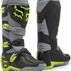 Buty enduro Fox Comp czarno-szaro-fluo Premium