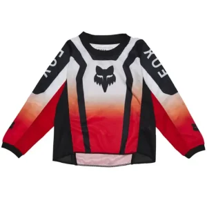 Bezpieczna płatność Bluza enduro dziecięca Fox 180 Lean biało-czarno-czerwona