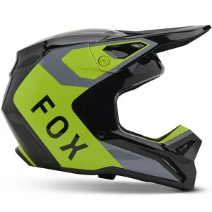 Kask enduro Fox V1 Lean szaro-żółty Tani
