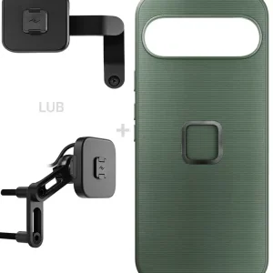 Zestaw na motocykl: etui Peak Design Mobile Everyday Fabric do smartfona Google Pixel 9 Pro XL + mocowanie motocykla Rabat