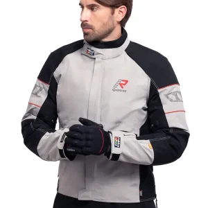 Tylko do końca tygodnia Kurtka motocyklowa tekstylna Rukka R-EX 2.0 czarno-srebrna