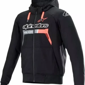 Nowość Bluza motocyklowa Alpinestars Chrome Sport czarno-czerwona