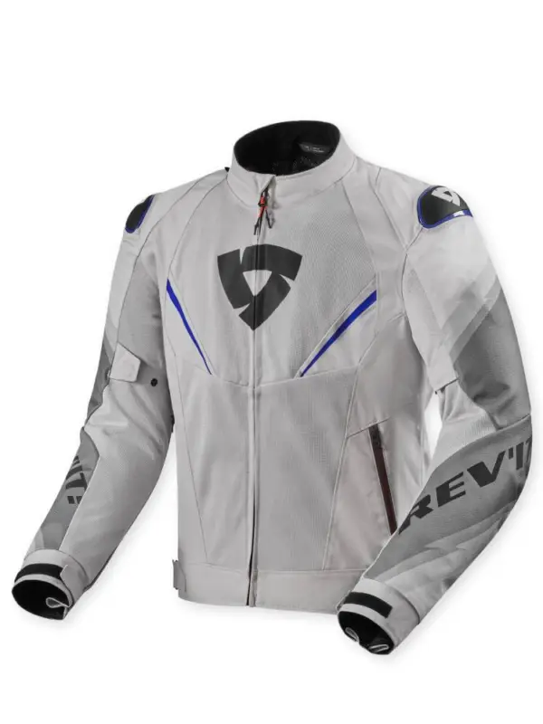 Dodaj do koszyka Kurtka motocyklowa tekstylna REV’IT! Quantum 3 Air szaro-niebieska