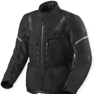 Kurtka motocyklowa tekstylna REV’IT! Sand 5 H2O czarno-szara Okazja