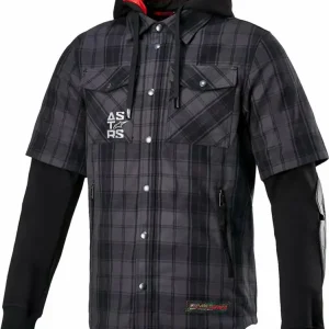 Koszula motocyklowa Alpinestars MO.ST.EQ czarno-szara Wysoka jakość