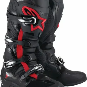 Buty enduro Alpinestars MX Tech 7 czarno-czerwone Zamów teraz