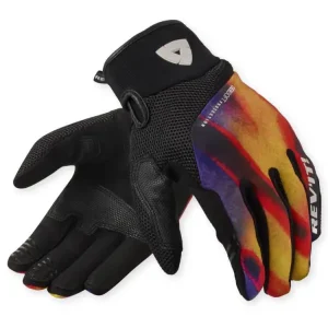 Rękawice motocyklowe REV’IT! Surge czarno-pomarańczowe Oferta limitowana