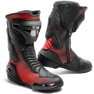 Buty motocyklowe Rebelhorn GTR czarno-czerwone Zamów teraz