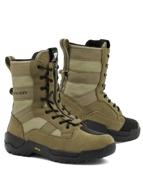 Buty motocyklowe REV’IT! Acre H2O zielono-brązowe Rabat