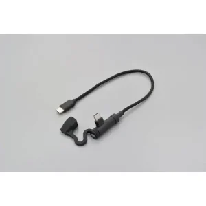Kabel USB typu C Daytona Parts w kształcie litery L 200 mm Ekspresowa dostawa