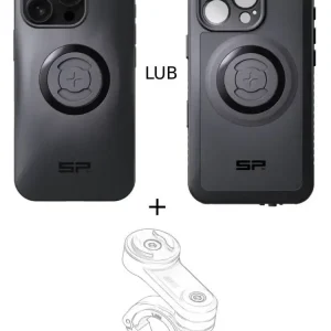 Do wyczerpania zapasów Zestaw na motocykl: etui na telefon iPhone 16 Pro + mocowanie SP Connect