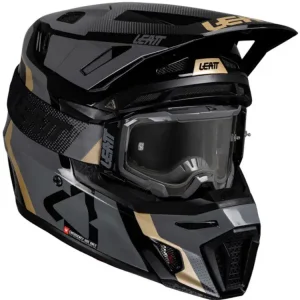 Kask enduro Leatt Moto 8.5 V25 czarno-złoty Tani