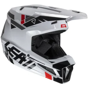 Wyjątkowa oferta Kask enduro Leatt Moto 2.5 V25 biało-czarno-szary