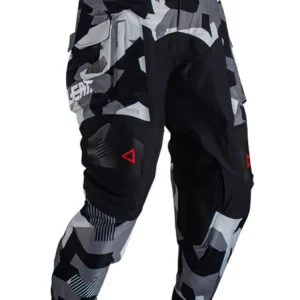 Tylko dziś Spodnie cross Leatt Moto 4.5 HydraDri Forge czarno-szare