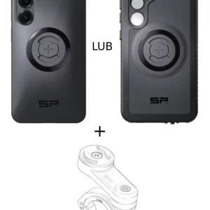 Oferta czasowa Zestaw na motocykl: etui na telefon Samsung Galaxy S25 + mocowanie SP Connect