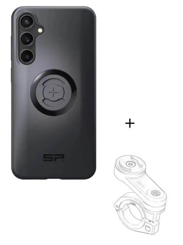 Ostatnie sztuki Zestaw na motocykl: etui SPC+ na telefon Samsung Galaxy S23 FE + mocowanie SP Connect