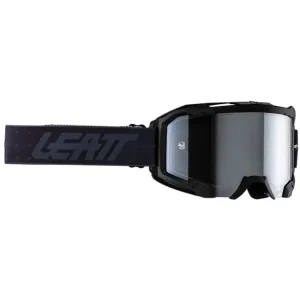 Ostatnia szansa Gogle motocyklowe z lustrzaną srebrną szybą Leatt Velocity 4.5 Iriz 50 Stealth czarne