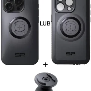 Zestaw: etui na telefon iPhone 15 Pro + uchwyt kulowy Pro SPC+ SP Connect Szybka wysyłka