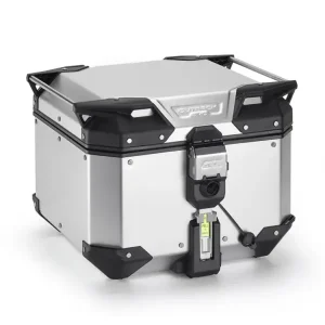 Dodaj do koszyka Kufer centralny GIVI Monokey Trekker Outback EVO SMART 42 aluminiowy, anodowany [bez wkładki SLR; pojemność: 42l]