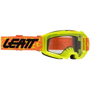 Gogle motocyklowe z przezroczystą szybą Leatt Vizion 3.5 Citrus pomarańczowo-żółte Ograniczona ilość