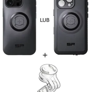 Zestaw do samochodu: etui na telefon iPhone 16 Pro + mocowanie SP Connect Nie przegap