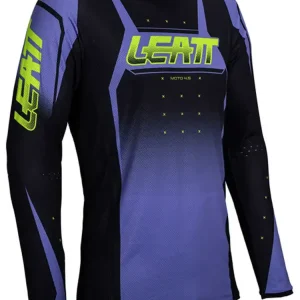 Bluza enduro Leatt Moto 4.5 Lite Argon czarno-niebiesko-zielona Kup teraz