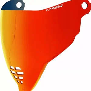 Oferta limitowana Szybka do kasku Icon Airflite model FliteShield lustrzana czerwona