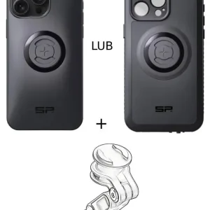 Hit cenowy Zestaw do samochodu: etui na telefon iPhone 15 Pro Max + mocowanie SP Connect