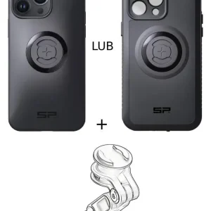 Zestaw do samochodu: etui na telefon iPhone 14 Pro Max + mocowanie SP Connect Taniej