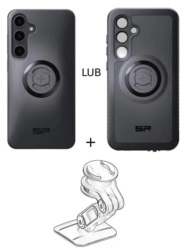 Zestaw do samochodu: etui na telefon Samsung Galaxy S24+ + mocowanie SP Connect Wyjątkowa oferta
