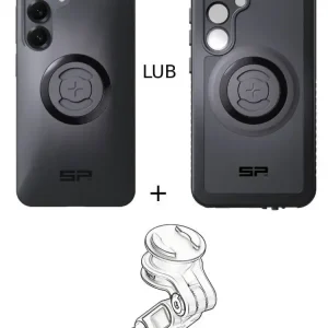 Ostatnie sztuki Zestaw do samochodu: etui na telefon Samsung Galaxy S25 + mocowanie SP Connect