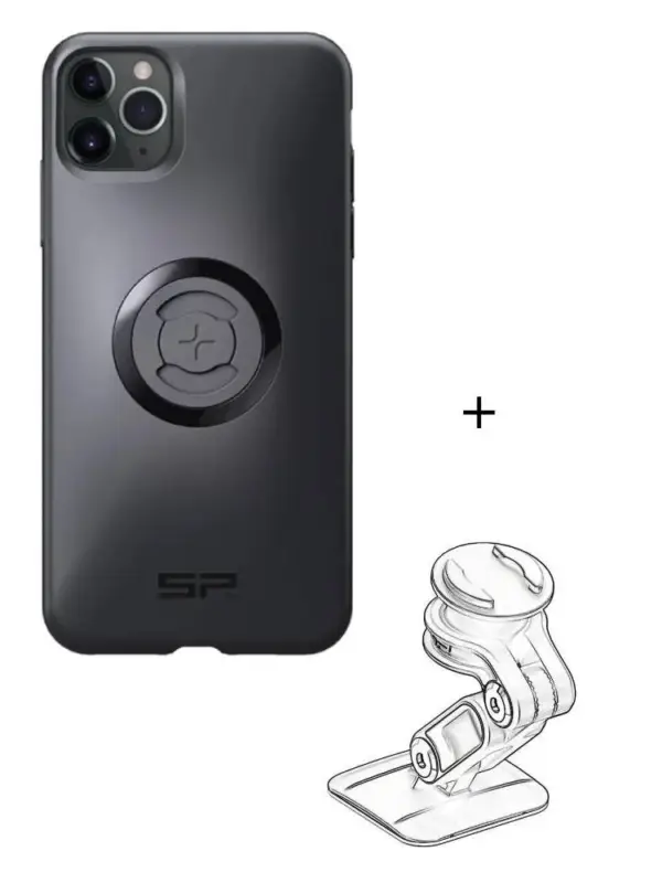 Zestaw do samochodu: etui na telefon iPhone 11 PRO MAX/XS MAX + mocowanie SP Connect Premium