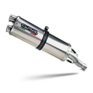 Tylko dziś Tłumik motocyklowy G.P.R Dual Inox Benelli TRK 702 X (23-24) E5 stalowy [z homologacją]