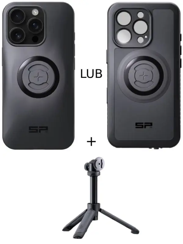 Zestaw: etui na telefon iPhone 16 Pro + statyw/selfie stick SPC+ SP Connect Hit cenowy